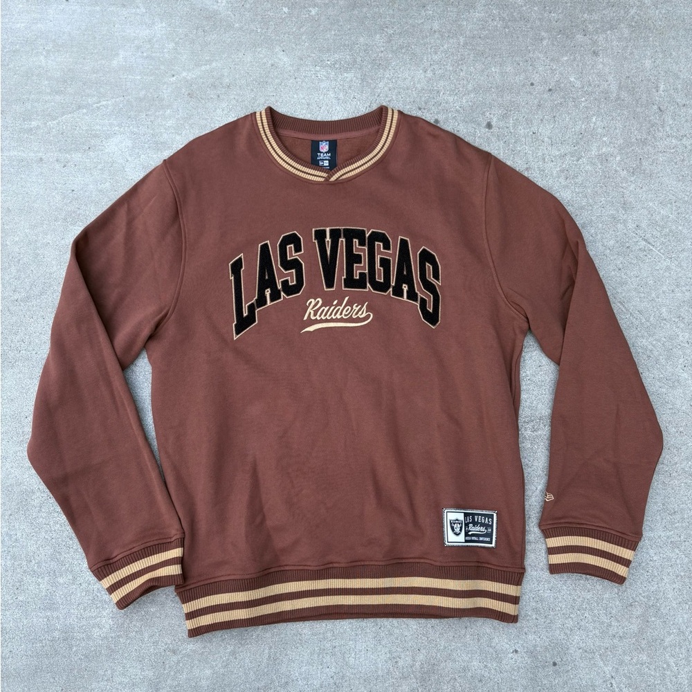 Las Vegas Raiders Brown Sweater